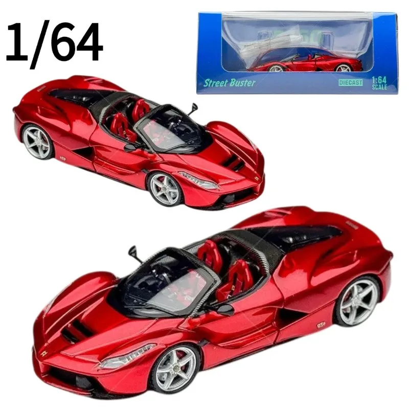 Street Buster Diecast 1:64 Scale LaFerrari F150 SH Car Model Alloy Ferrari Play Vehicles Collectible Model Cars Toy For Boy Gift