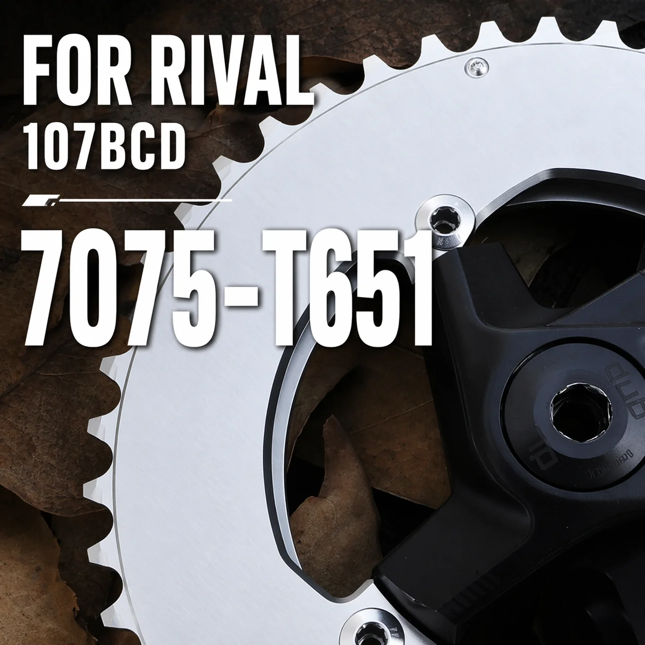 PASS QUEST 107bcd Chainring For RIVAL Plateau 107 Bcd 50 34t 52 36t Chainring Double Chainring Road Bike Aero Axs12