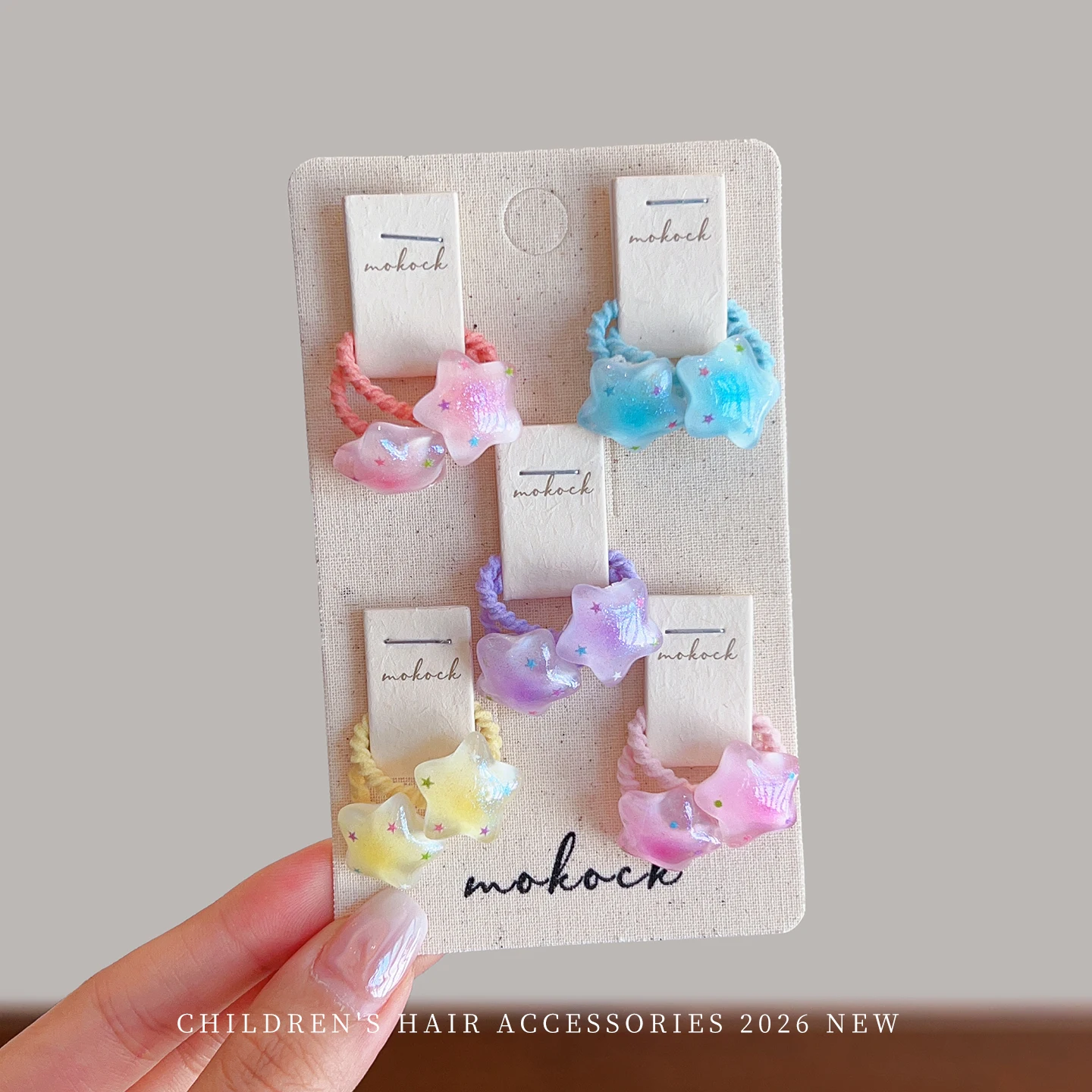 2026 Neu 2/10 Stück/Set Flauschige Frucht-Blumen-Haargummis, Haarschonend, Glitzer-Harz-Dekor, Weich und Elastisch für Babys und Kleinkinder – Detail 12