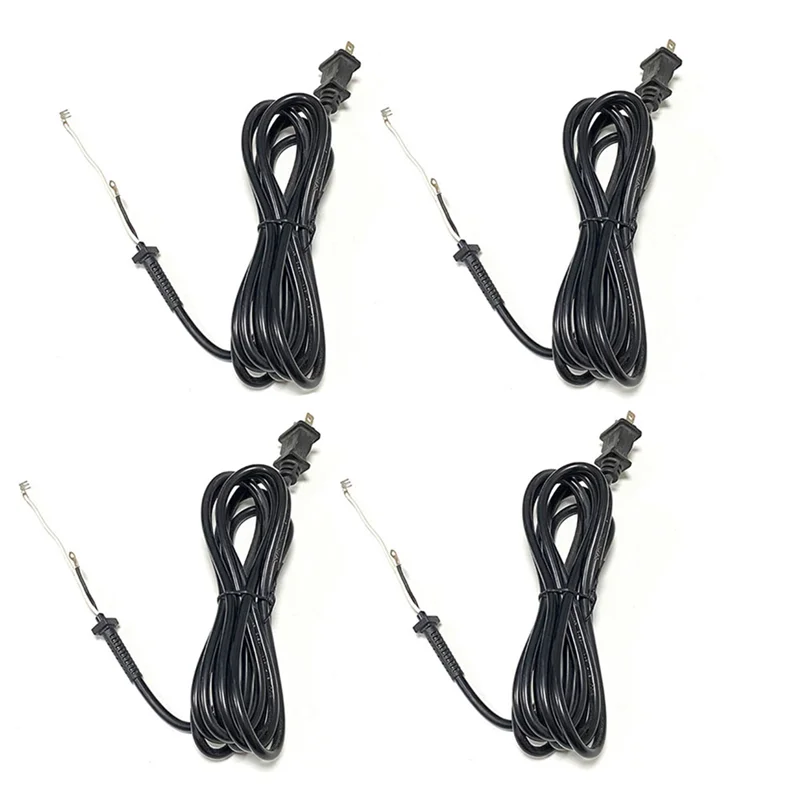 

【FAVORITE】4X Replacement Power Cord For Wahl 8147 8466 8467 Hair Clipper Cable Hair Trimmer Part DIY Accessory US Plug