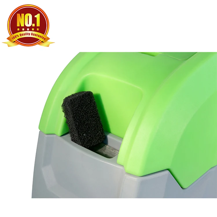 Mesin Penggosok Lantai Tanpa Kabel Komersial Haotian XD50 Micro Scrubber Dryer / Mesin Penggosok Lantai Bertenaga Baterai Motor Pembersih Lantai 50L
