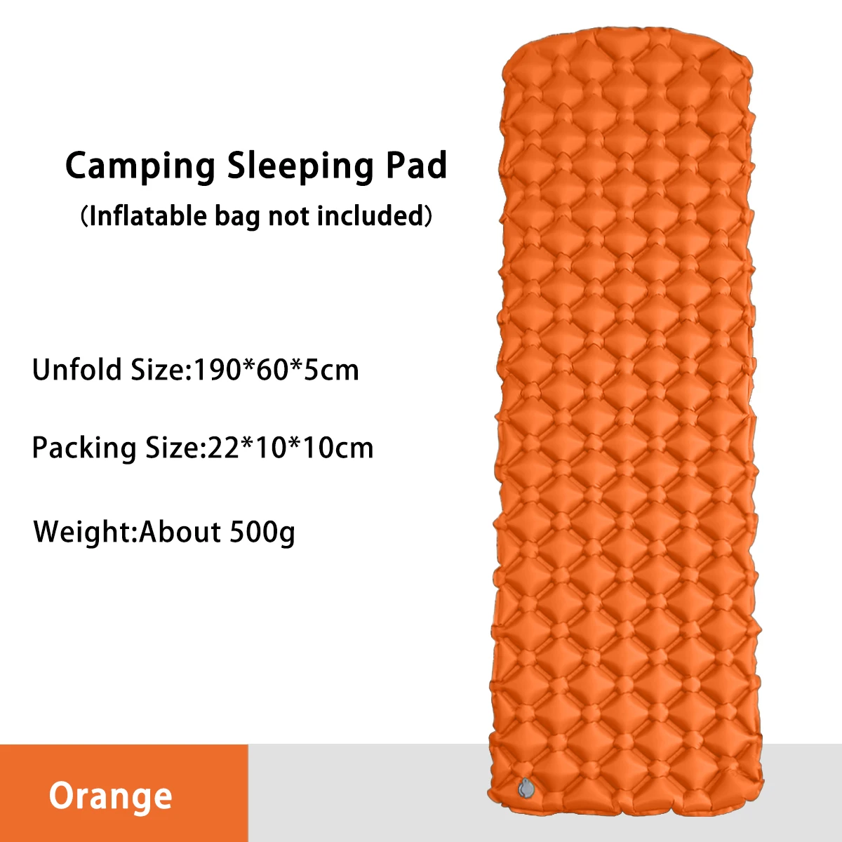 Camping Opblaasbare Matras In Tent Opvouwbare Kampeerbed Slaapkussen Picknick Deken Reizen Luchtmat Kampeeruitrusting