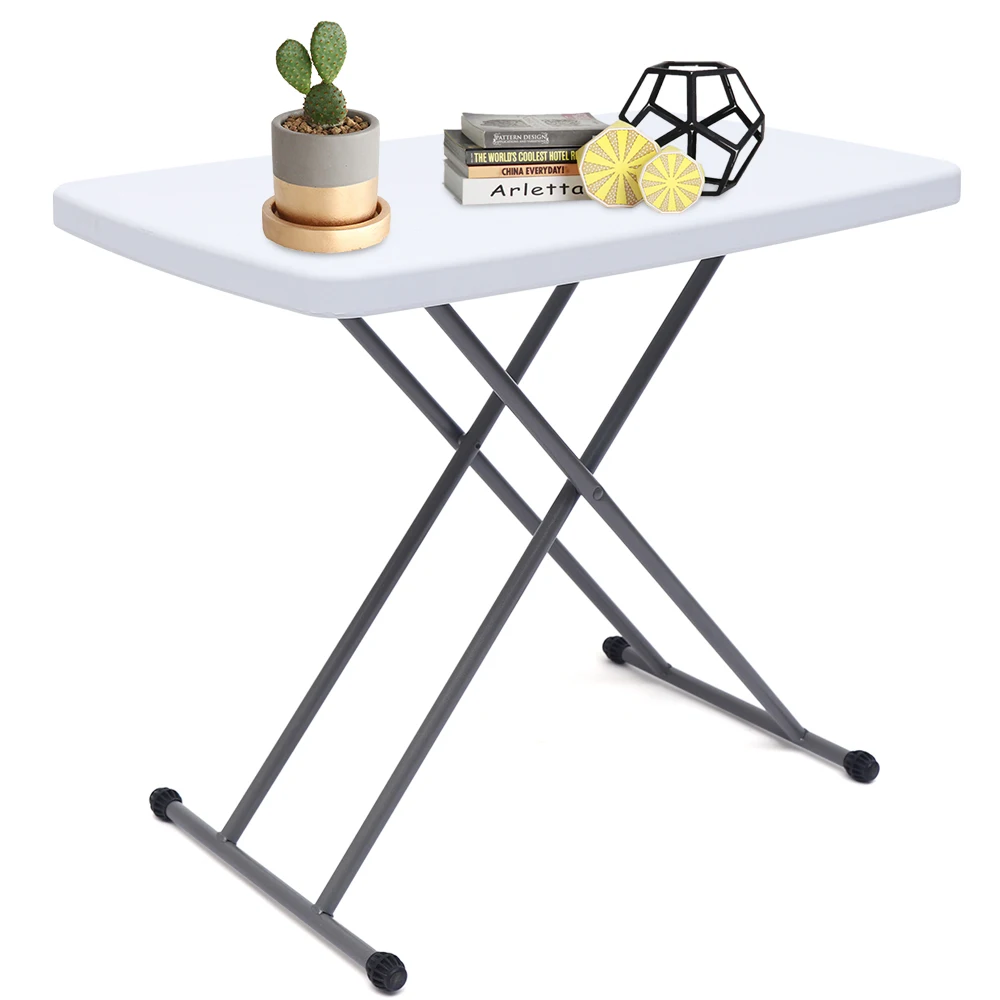 

TV Tray Table Foldable Furniture Modern Small Desk Space Saving,Side Table Snack Eating Tables Easy Assembly