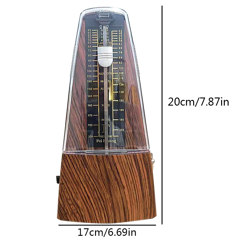 IRIN Mechanical Metronomes for Piano Guitar Violin Bass Drum Musical Instruments High Precision Beginner Rhythm Practice Tool view 6