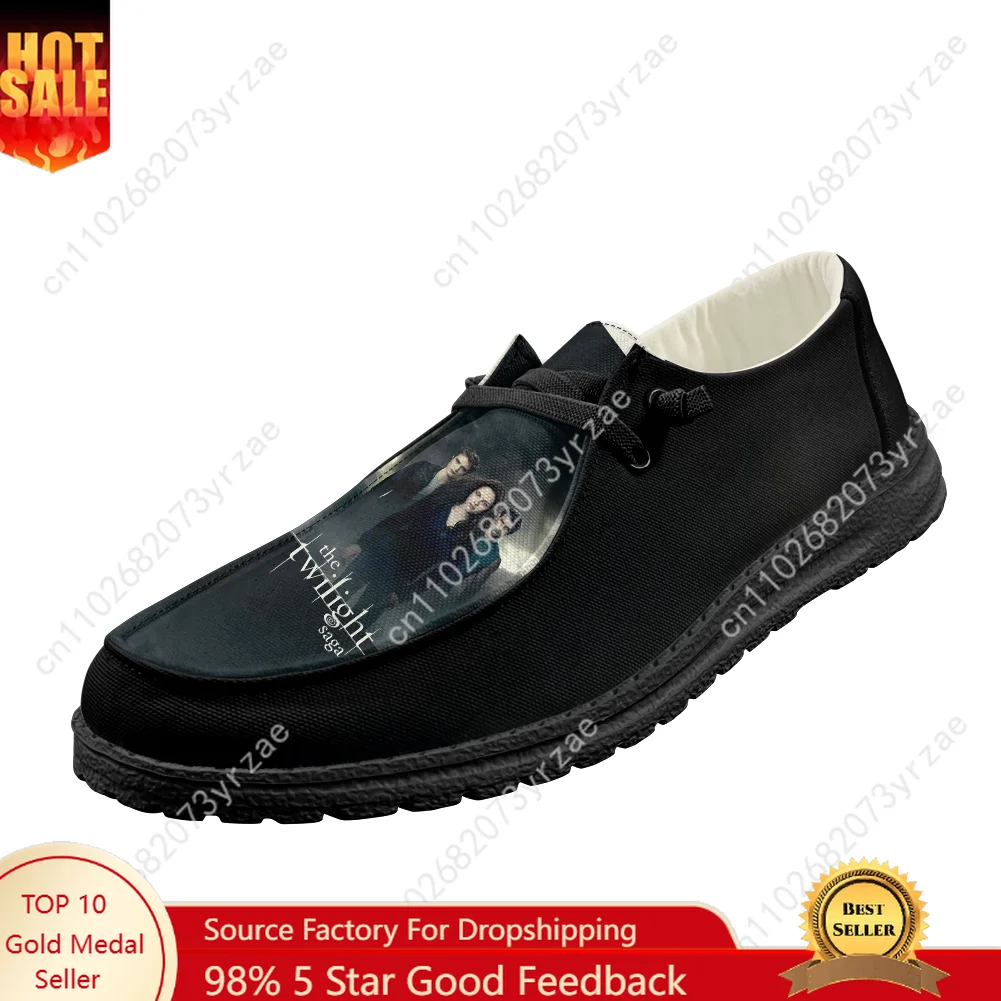 

The Twilight Saga Casual Shoes Mens Womens Flat Footwear Indoor Outdoor Lightweight Shoes Fashion Popular Patterns Custom Shoes
