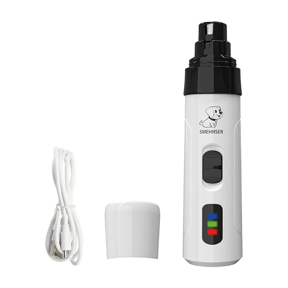 Elektrische Hund Nagel Grinder Welpen Katze Nagel Clippers Professionelle Hundesalon Gadget Diamant Bit Ersatz Kopf Hund Nagel Trimmer – Detail 12