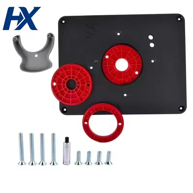 PRS4034 Predrilled Router Table Insert Plate incl.Level-Loc Rings For Triton