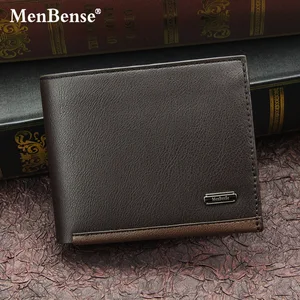 Pu leather wallet for men, short premium holder, real leather, luxury money bag, moo-holder, clutch, man, new 10 Main Sales Women's Bermuda Tailoring - №7