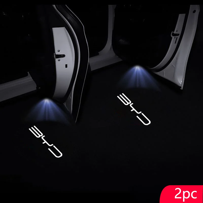 For BYD Seal F3 Atto 3 Tang Qin Han Song Plus Car Door LED HD Welcome Courtesy Shadow Projector Lamp Logo Light Car Accessories