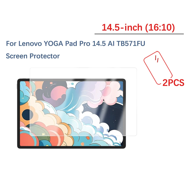 

2X антибликовая защита для экрана BlueRay 14,5 дюймов для планшета Lenovo YOGA Pad Pro 14,5 AI TB571FU 16:10