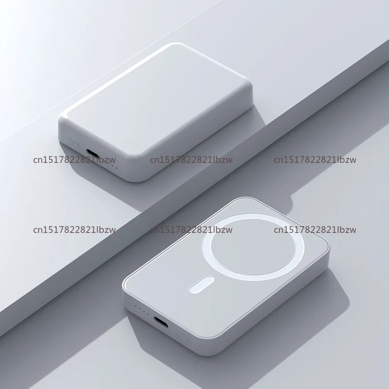 Wireless magnetic power bank fast charging compact and portable power bank
