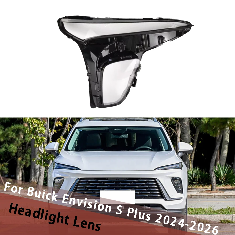 

For Buick Envision S Plus 2024 2025 2026 Headlight Cover Headlamp Shell Lamp Shade Lens Replace Original Lampshade Plexiglass