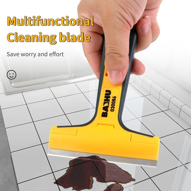 BAIHU مجرفة التنظيف متعددة الوظائف المحمولة المطبخ تنظيف سكين مجرفة أداة إزالة لاصق تنظيف الجمال التماس مكشطة