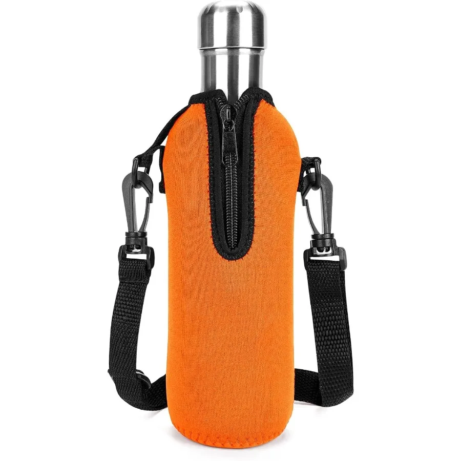 

Неопреновая переноска для бутылки с водой с ремешком, совместимая с S Origil, 17 унций, изолированная сумка для бутылки с водой в форме колы, Ho