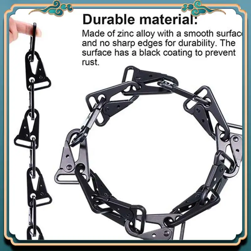 

Latest 90 Pcs Enlarged Mouth Clip Sling Clasp Olecranon Hook For Sling Outdoors Bag Backpack,Carabiner Keychain Snap Hooks