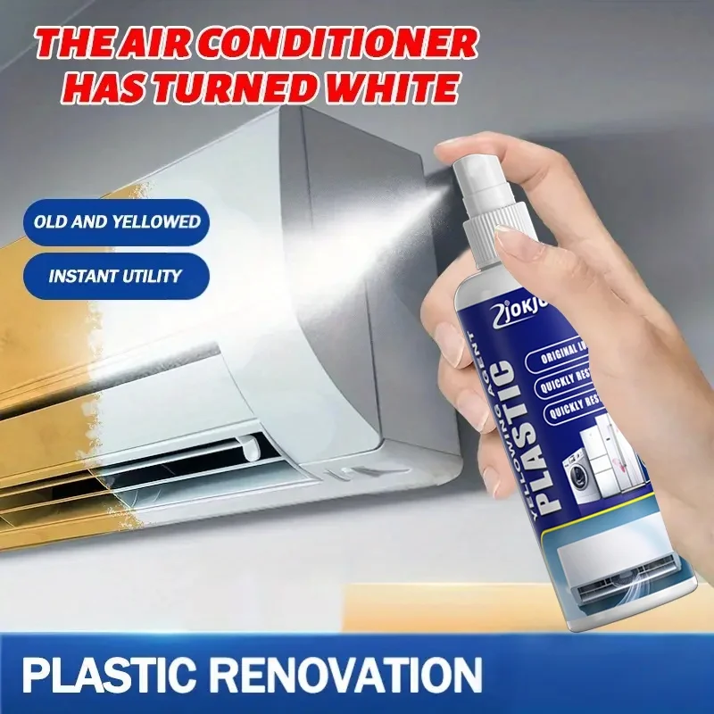 Plastic Repair Agent Air Conditioning Board Restoration Liquid,Oxidized Plastic Lampshad and Shel Repair,Multi-Functiona Formula