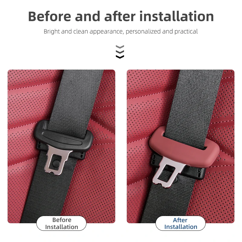 Silikon-Schutzhülle für Autosicherheitsgurtschnalle für BMW 3er 5er X3 F10 G20 G30 F30 F48 F25 E46 E83 E90 G01 G05 G45 G32 G60 – Detail 10