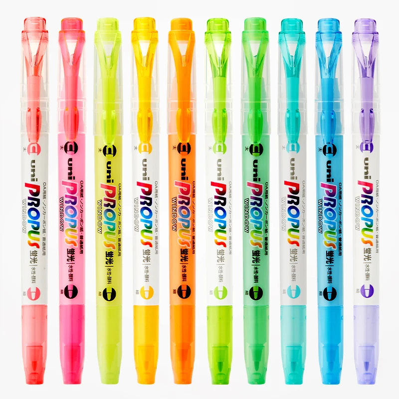 

Mitsubishi PUS-102T Light Highlighter Window, Student Highlighter Key Marker Color Marker School Supplies Kawaii Marker Pens