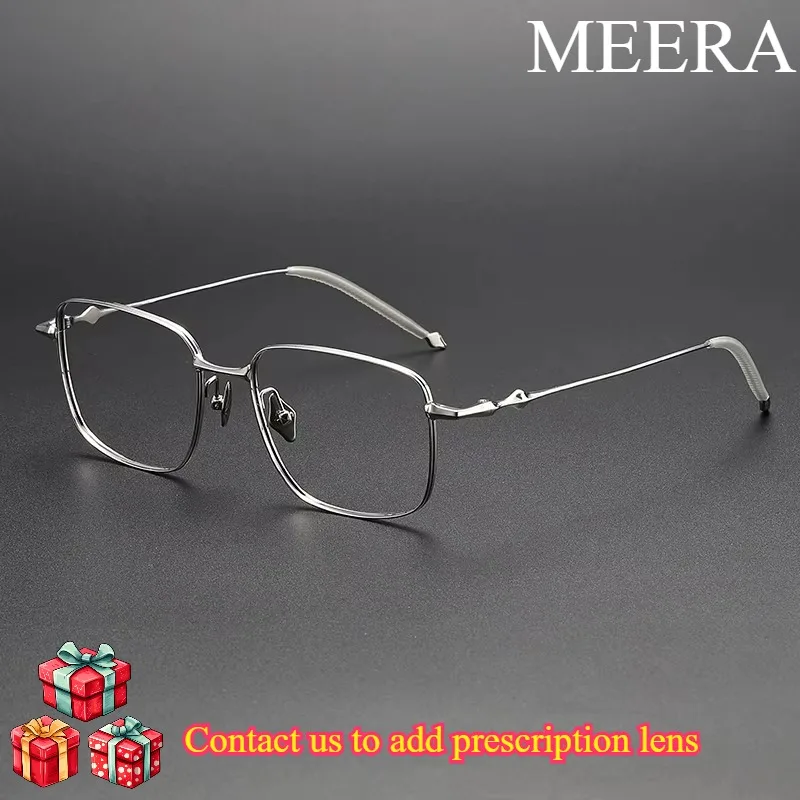 

Academya Ultra-light Retro Pure Titanium Optical Glasses Frame Men's Anti-blue light Fashion Trend Women's Prescription Eyewear