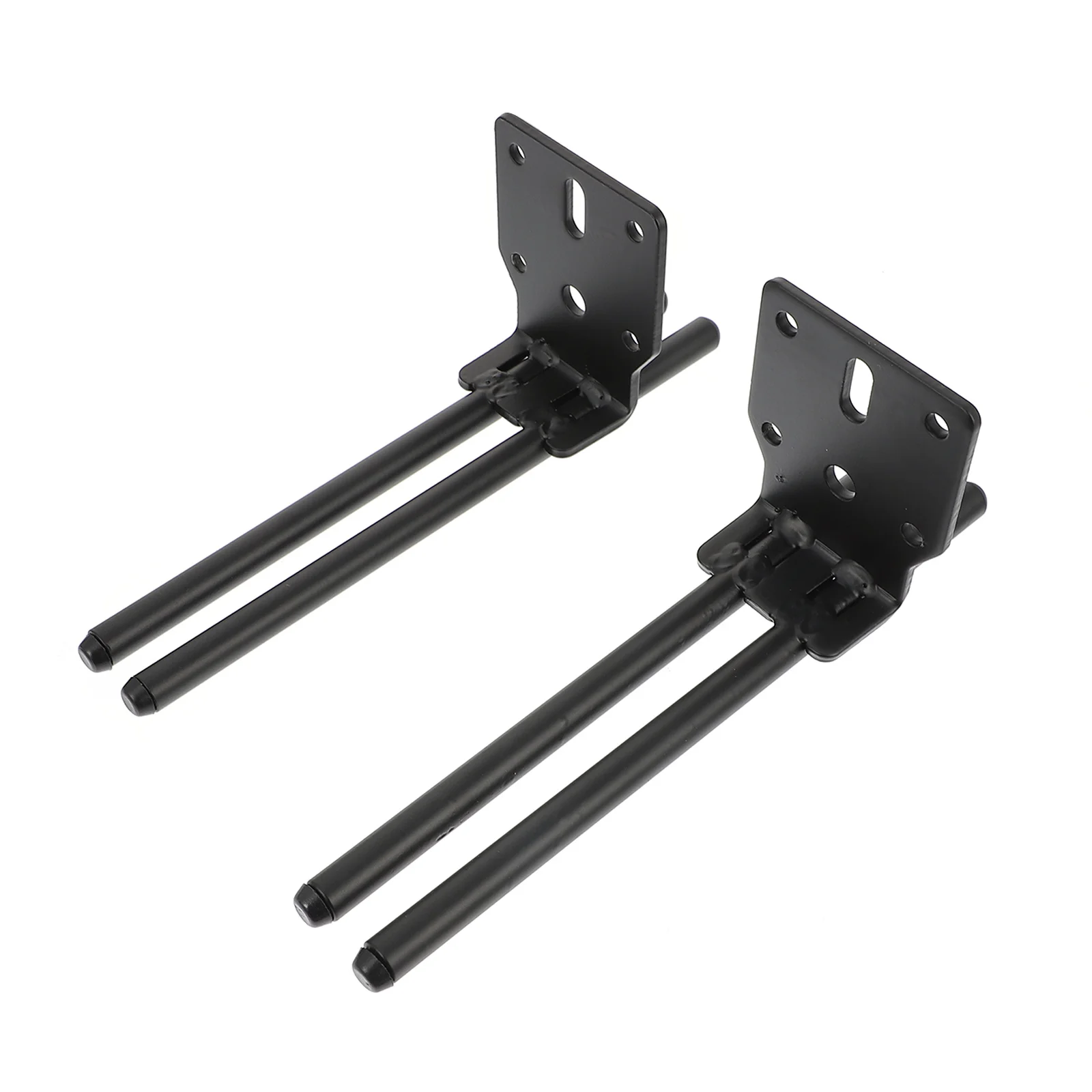 2 juegos de patas de soporte de Metal, patas de muebles resistentes y duraderas para sofá, armario, escritorio, armario, accesorios para mesa de centro