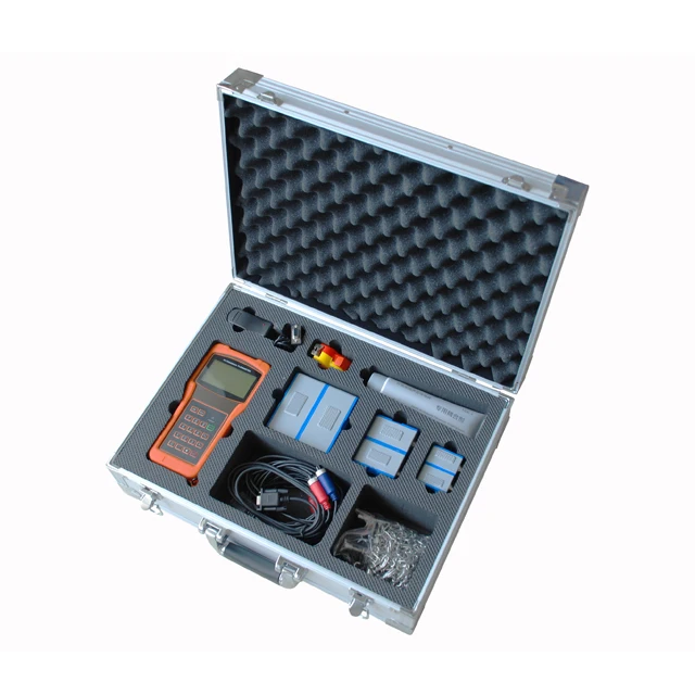 OEM TUF-2000H Clamp-On Ultrasonic Transit Time Flow Sensor High Precision Transit Time Flow Meter