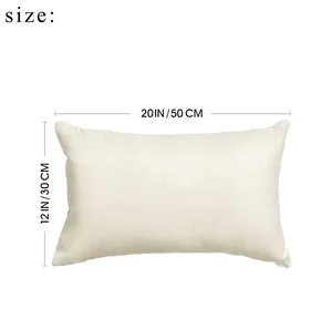 30x50cmハロウィーンクッションカバー、リネンバットゴーストスカルカボチャ長方形の枕カバー、ホームソファ椅子のクッションケース 8つのベストセールスハロウィーン枕カバー-5