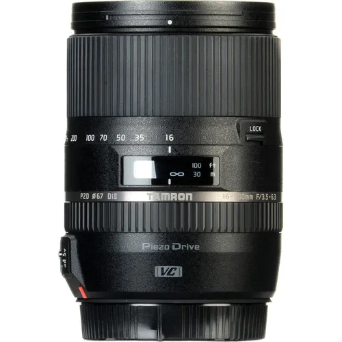 Tamron 16-300mm f/3.5-6.3 Di II VC PZD MACRO Lens for Nikon Canon (B016)