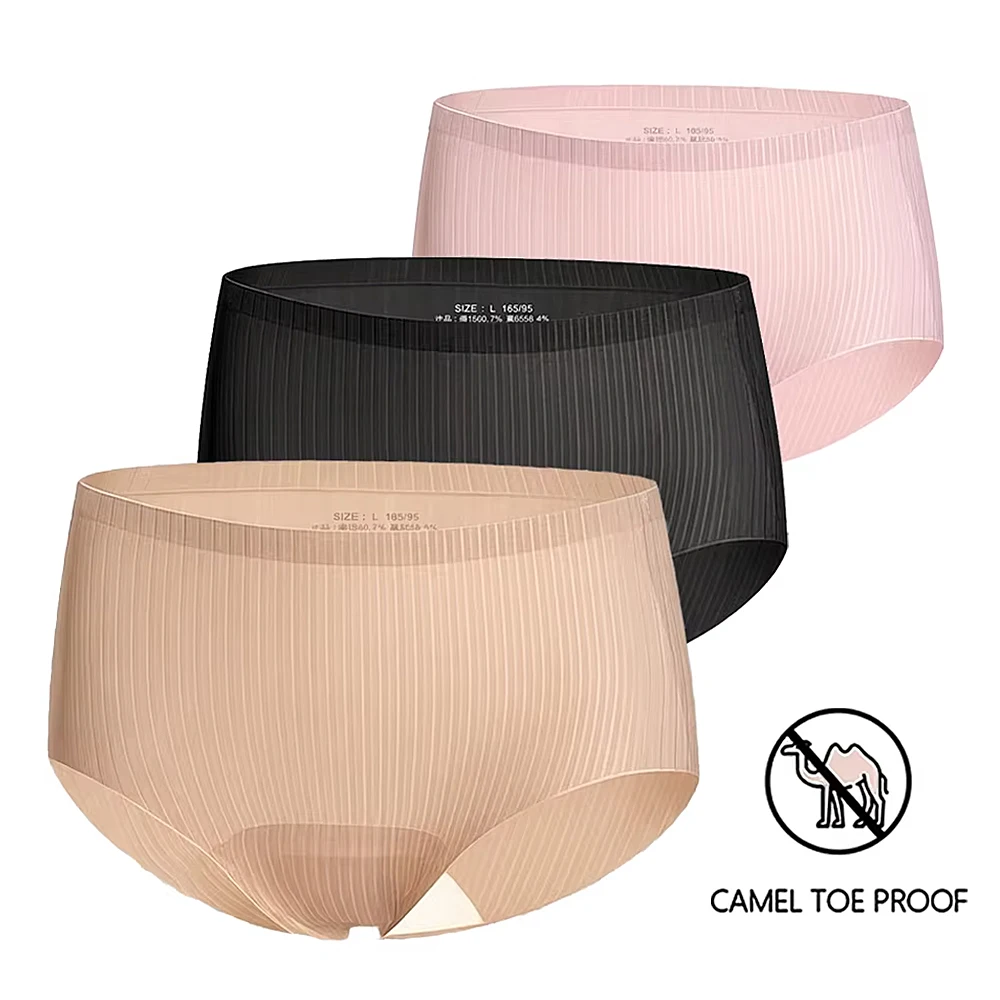 

Camel Toe Proof Panties Anti Camel Toe Briefs Seamless No Show Gym Panties Workout Gym Yoga Underwear