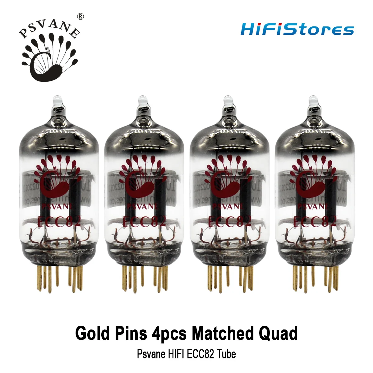 PSVANE ECC82 Vacuum Tube Valve Electronic Tubes Pre-amp Guitar Amplifier Replace 12AU7-T 12AU7-S Shuguang JJ Mullard Gold Lion