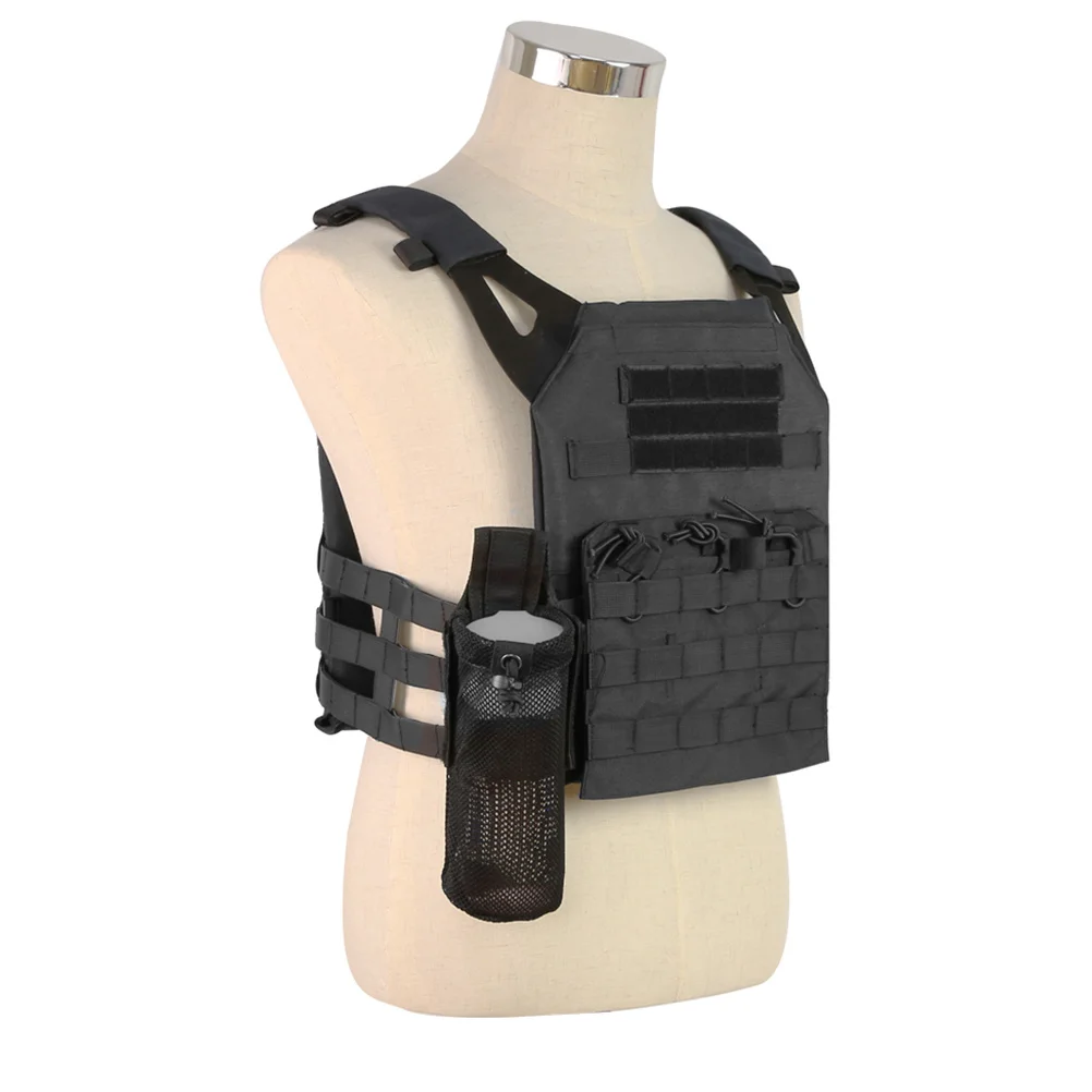 

1Pcs Foldable Water Bottle Pouch Adjustable Buckle Design Portable Outdoor Bag for Hiking Camping Style Use