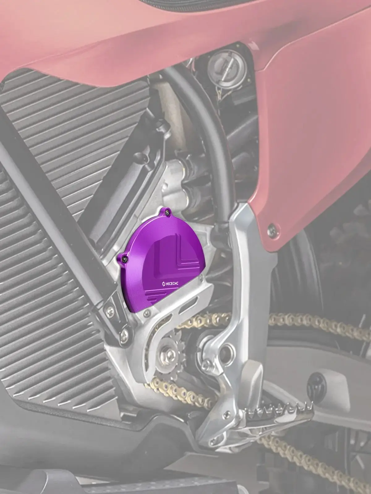 AliExpress NICECNC For 2025 2024 STARK VARG MX Stark Varg EX Motor Cover Guard Left Side Enhance Aluminum For Stark Varg Electric Dirt Bike