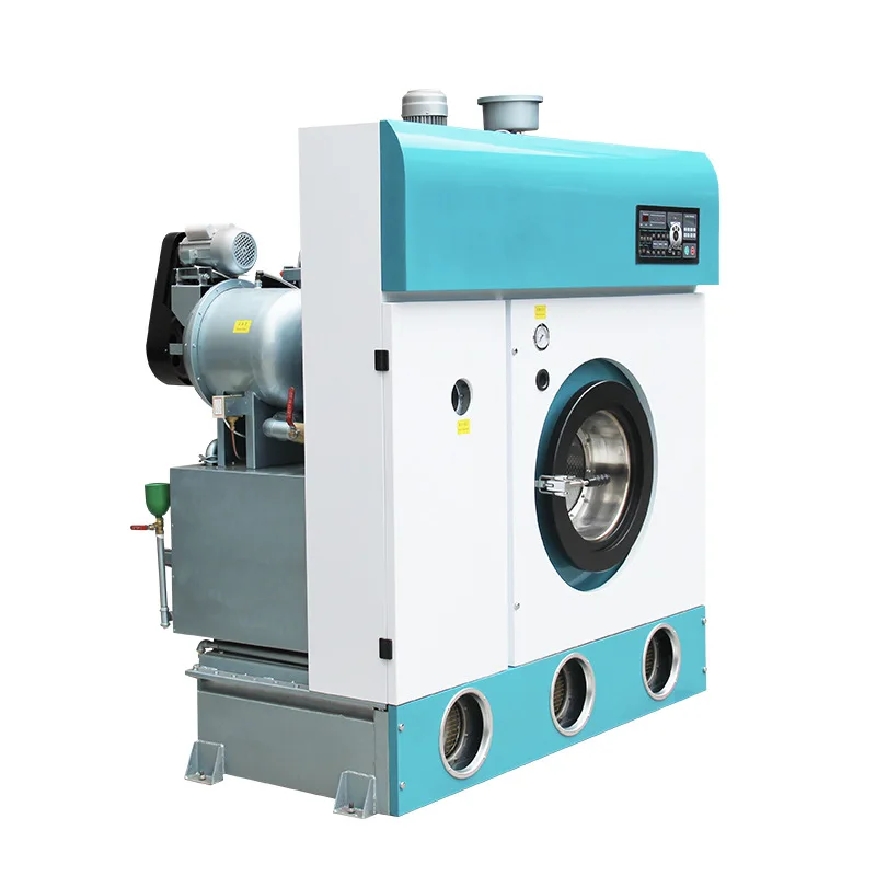 8Kg fully enclosed tetrachloroethylene dry cleaning machine full set of laundry room commercial automatic dry cleaning