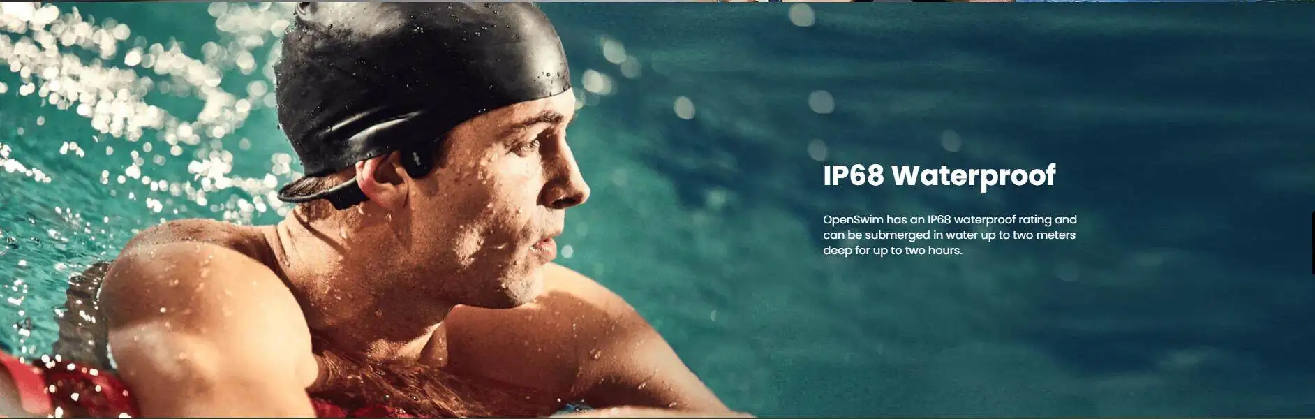 オリジナル SHOKZ OpenSwim S700 骨伝導 MP3 音楽プレーヤー防水水泳