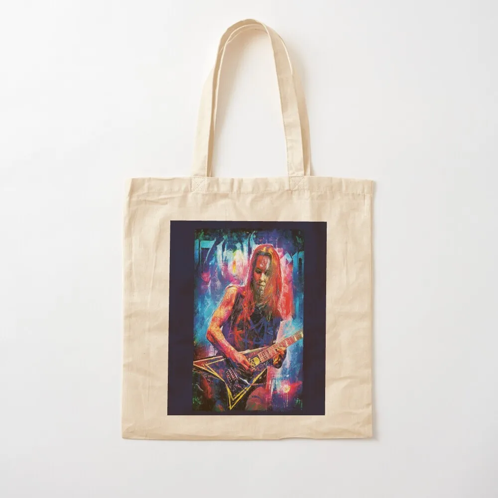 Children Of Bodom’s Alexi Laiho frontman tribute art Tote Bag cute tote bag custom tote bag great
