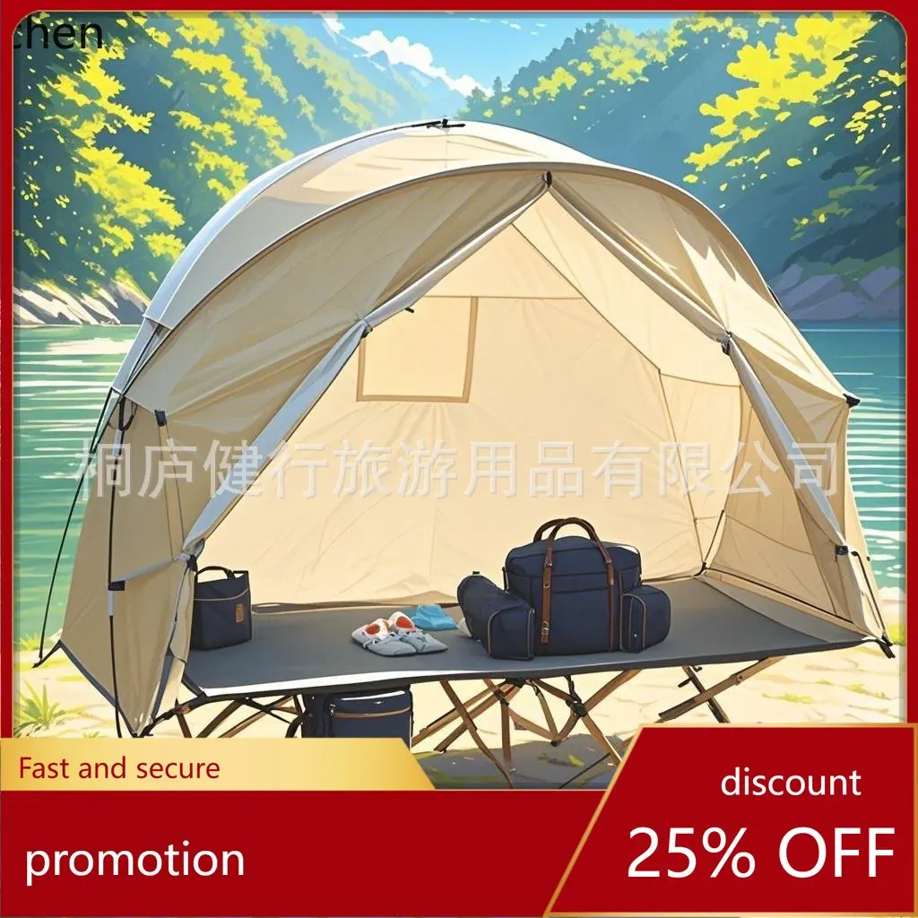 

Hxl 2-in-1 off-ground tent - freestanding single backpacking camping tent