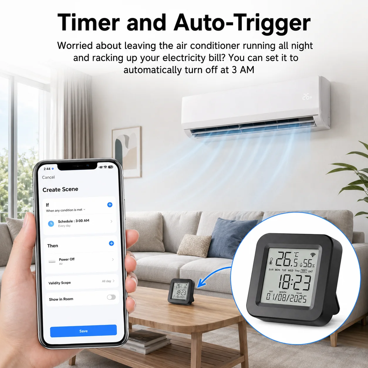 Tuya WiFi Smart IR Remote Controller Smart Home Infrared Universal Remote Blaster One for All Control AC TV DVD CD AUD SAT - view 5