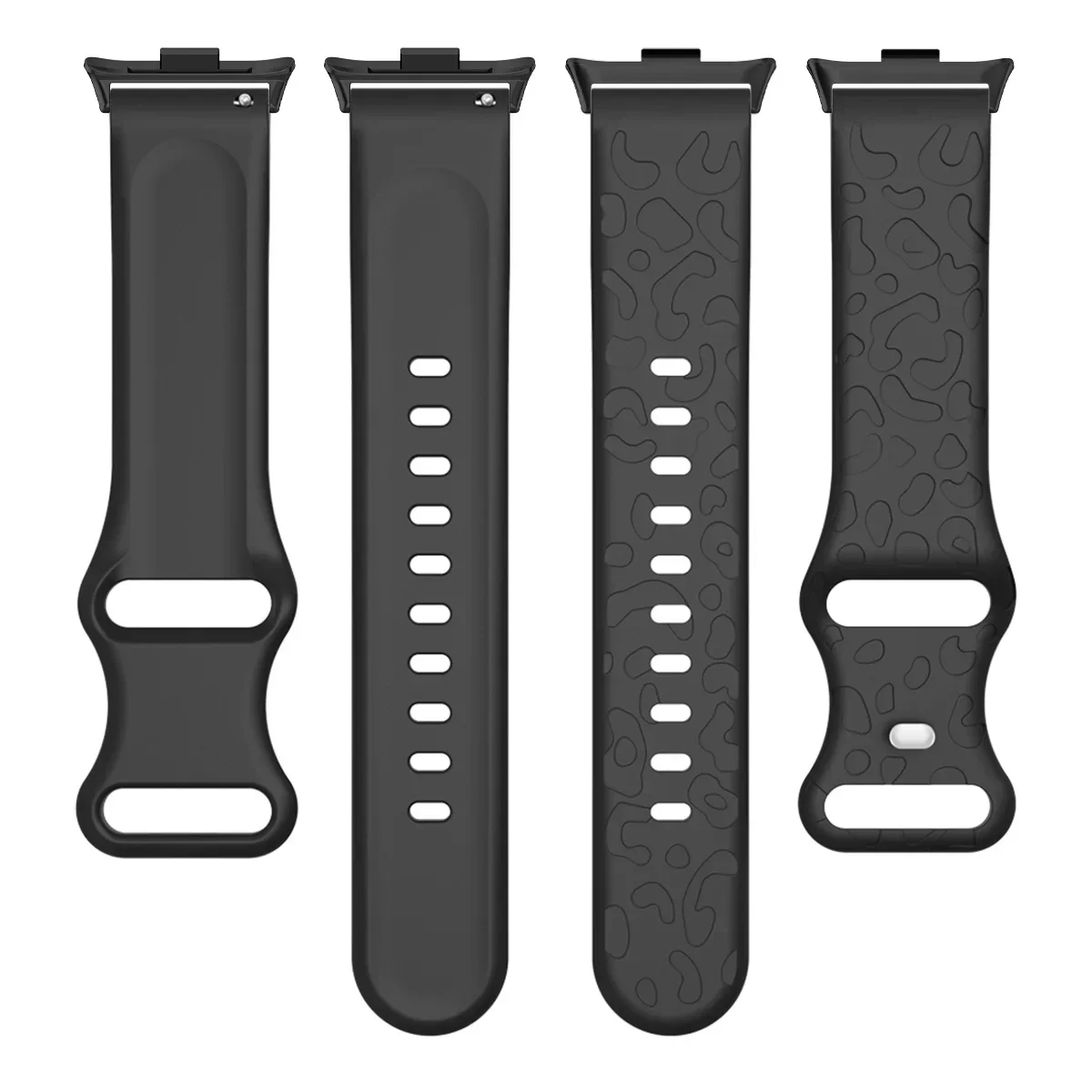 حزام رياضي من السيليكون لساعة Redmi 5 4 سوار بديل ليوبارد لشاومي Mi Band 9 Pro/Mi Band 8 Pro إكسسوارات سوار