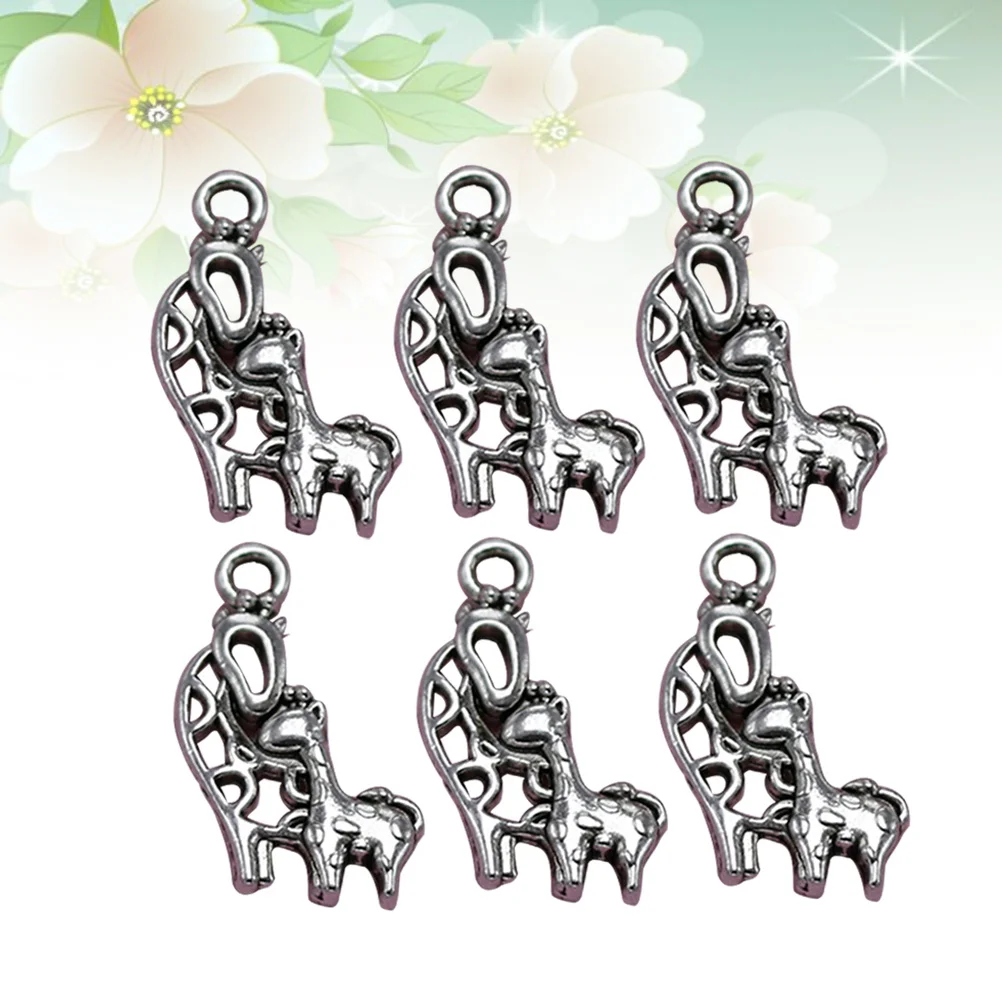 

20Pcs Giraffe Pendant Alloy Charms Unique Design DIY Necklace Bracelet Earrings Jewelry Making Accessories Alloy Pendant Charm