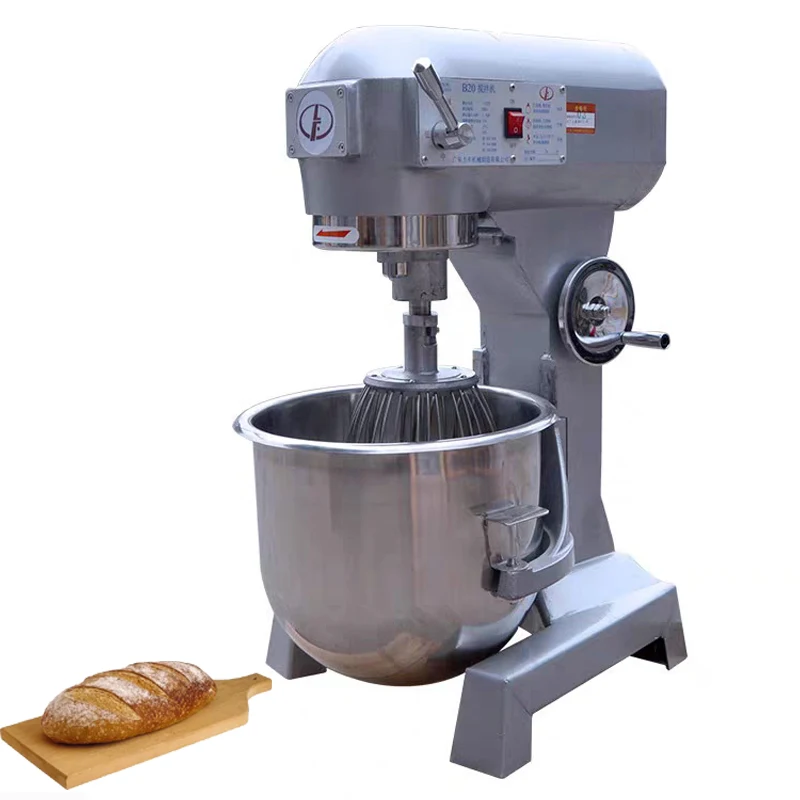 

Commercial 20L Multifunction Mixer Egg Beater Machine Dough Mixer Machine Stainless Steel Food Blender