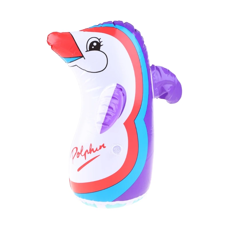 36cm/45cm/70cm PVC Inflatable Toy   Cartoon Penguin Tumbler for Children Kids Gifts Swimming Pool Beach