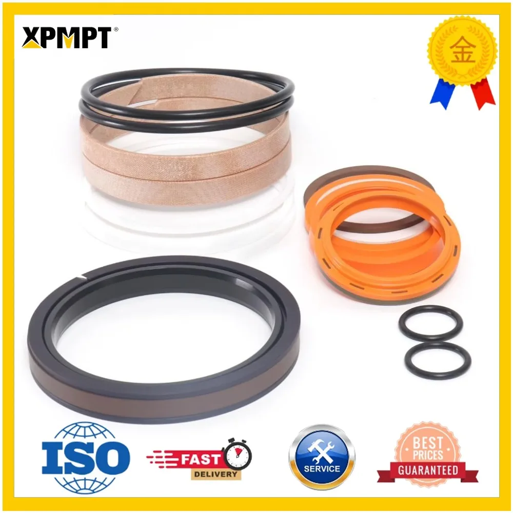 Cylinder Seal Kit Compatible with Komatsu PC120-6E0 Boom Cylinder 707-98-37670 NBR PTFE