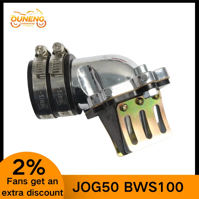 

For Yamaha PWK PE BWS100 JOG50 JOG90 50cc 90cc 2 Stroke Scooter 1E40QM Motorcycle Carburetor Interface