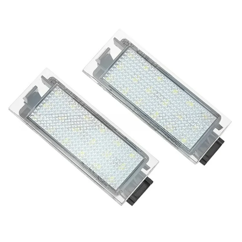 

ANGRONG 2X CANBUS License для Renault Laguna Светодиодная подсветка номерного знака Canbus Laguna Master Megane Trafic
