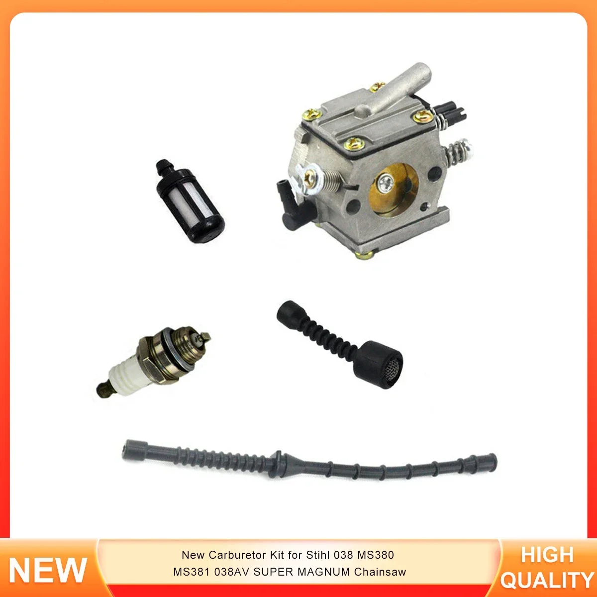 

Новый комплект карбюратора для бензопилы Stihl 038 MS380 MS381 038AV SUPER MAGNUM