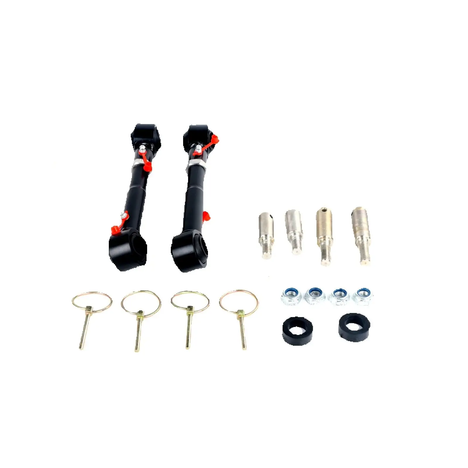 2pcs Front Swaybar Quick Disconnect Kit 9001 Fits For 2007-2018 For Jeep Wrangler 2.5-6.0 Inch Lift