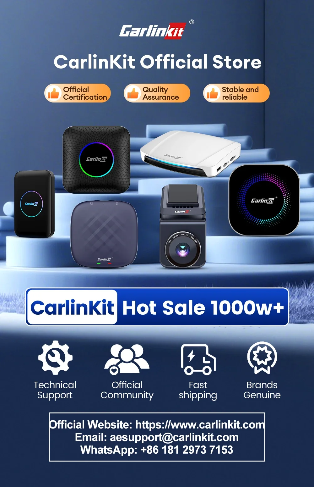CarlinKit Android 16 Ultra 2 CarPlay Ai Box CQ4390 8G+128GB Bildschirmspiegelung Kabelloses Android Auto Split-Screen FOTA Für Netflix – Detail 18