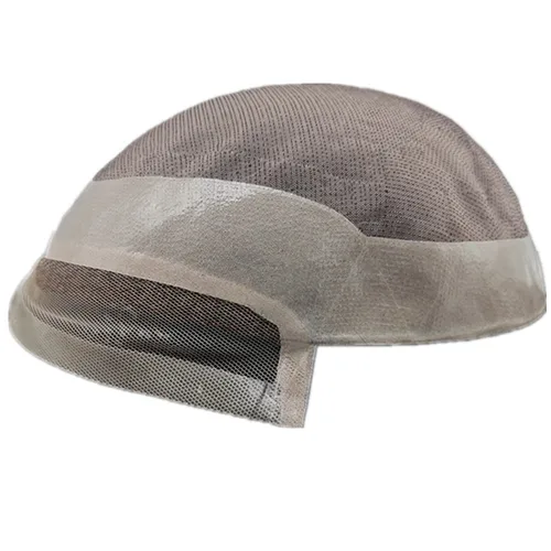 Imagen 2 del producto Protesis Capilar Hombre Mono y Pu piezas de cabello humano unidades de cabello Sistema de reemplazo de cabello masculino prótesis de cabello