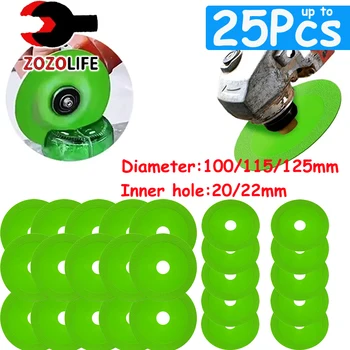 ใหม่!1-25pcs 100/115/125 มม.ตัดกระจกใบมีดตัดเซรามิคเพชรขวดไวน์ใบเลื่อยหยกคริสตัลบด Chamfer