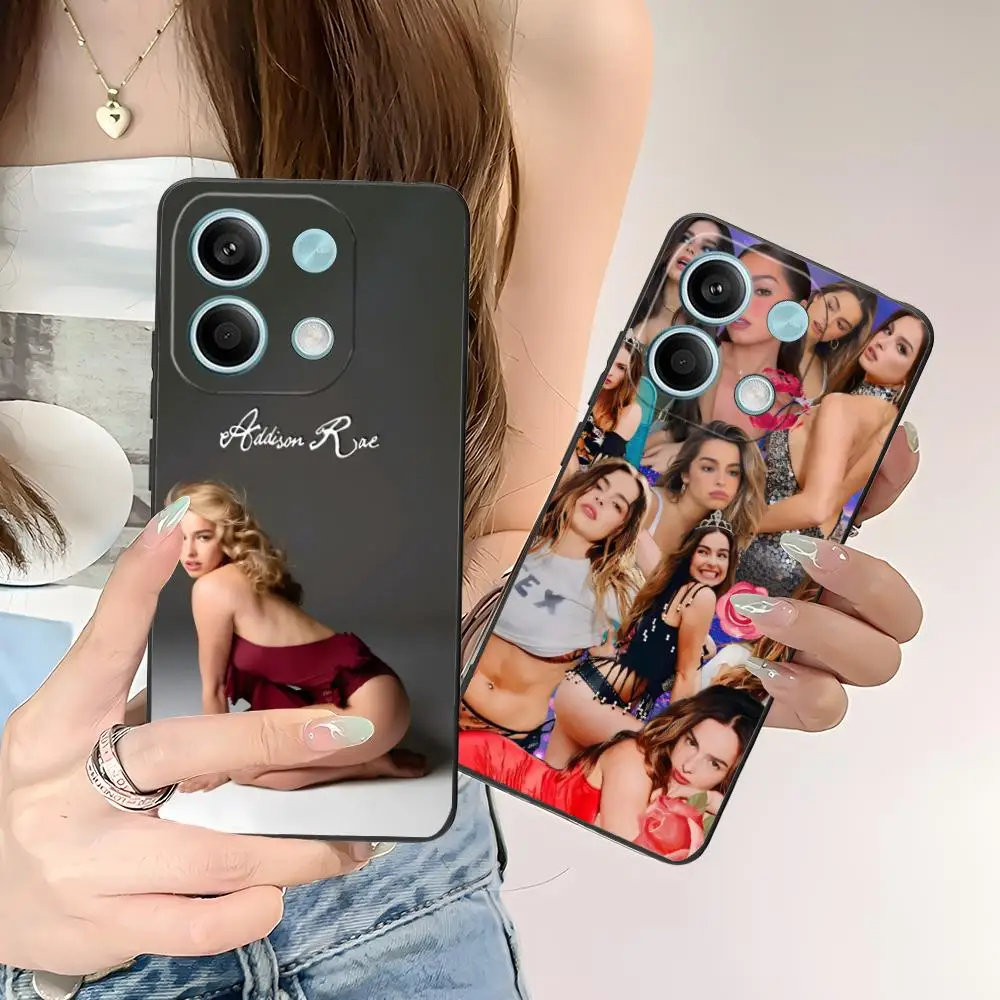 أديسون راي قضية الهاتف المحمول ل POCO M7 M6 M5 M4 M3 X7 X6 X5 X4 X3 Pro GT 5G غطاء الطباعة الملونة الهاتف الذكي غطاء فاخر