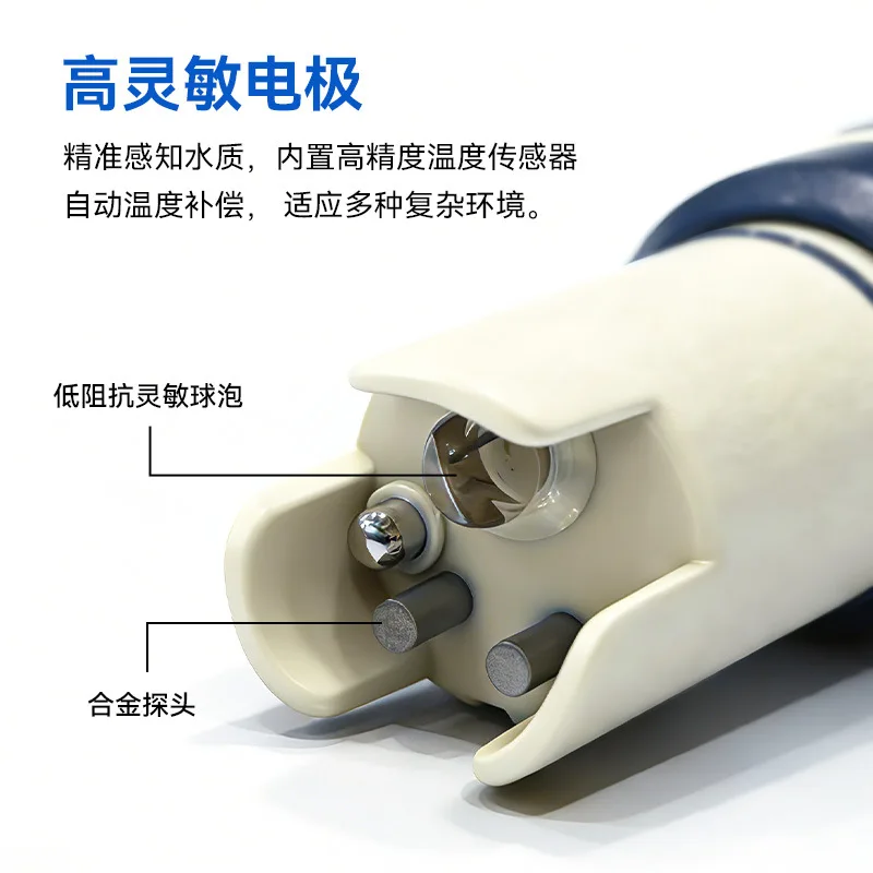 Water Quality Detector Multi-parameter EC Conductivity Tds Pen PH PH Salinity Five-in-one Water Quality Analyzer